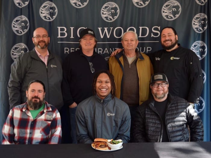 Indiana basketball forward Malik Reneau partnered with Big Woods restaurant last spring to create the "Malik Reneau Burger." $1 from every burger purchased goes toward Big Brothers Big Sisters of South Central Indiana.